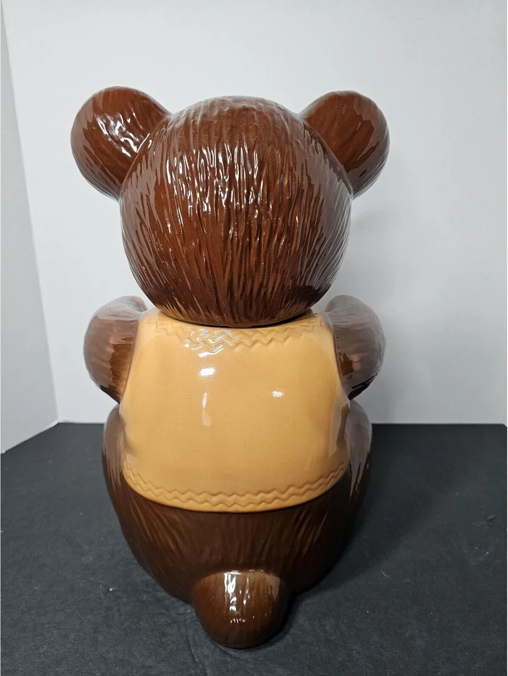 Vintage 1982 Kraft T Bear Cookie Jar I Love Marshmallows Regal China 15in
